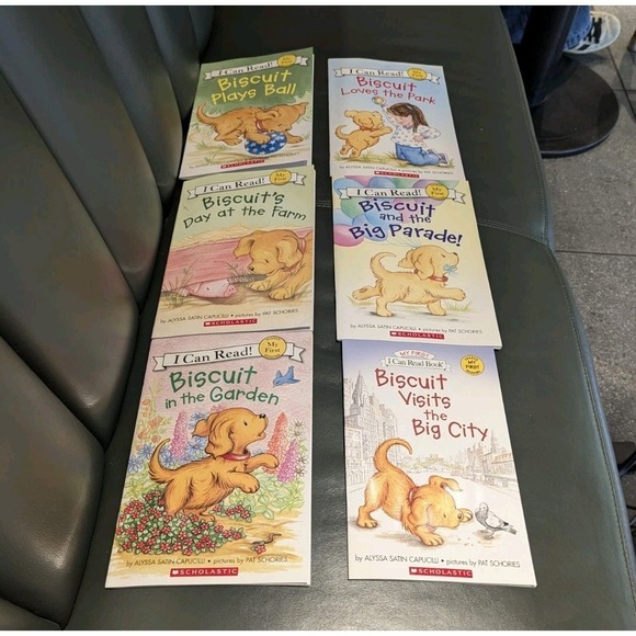 Other - Biscuit I Can Read Book Lot 6 My First Readers Scholastic Homeschool Kids